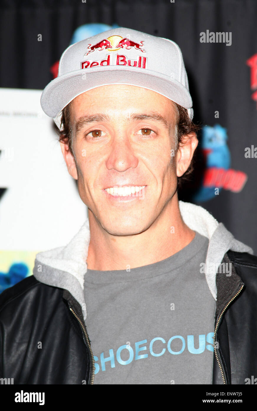 Motorcycle Daredevil Robbie Maddison promotes his starring role in the