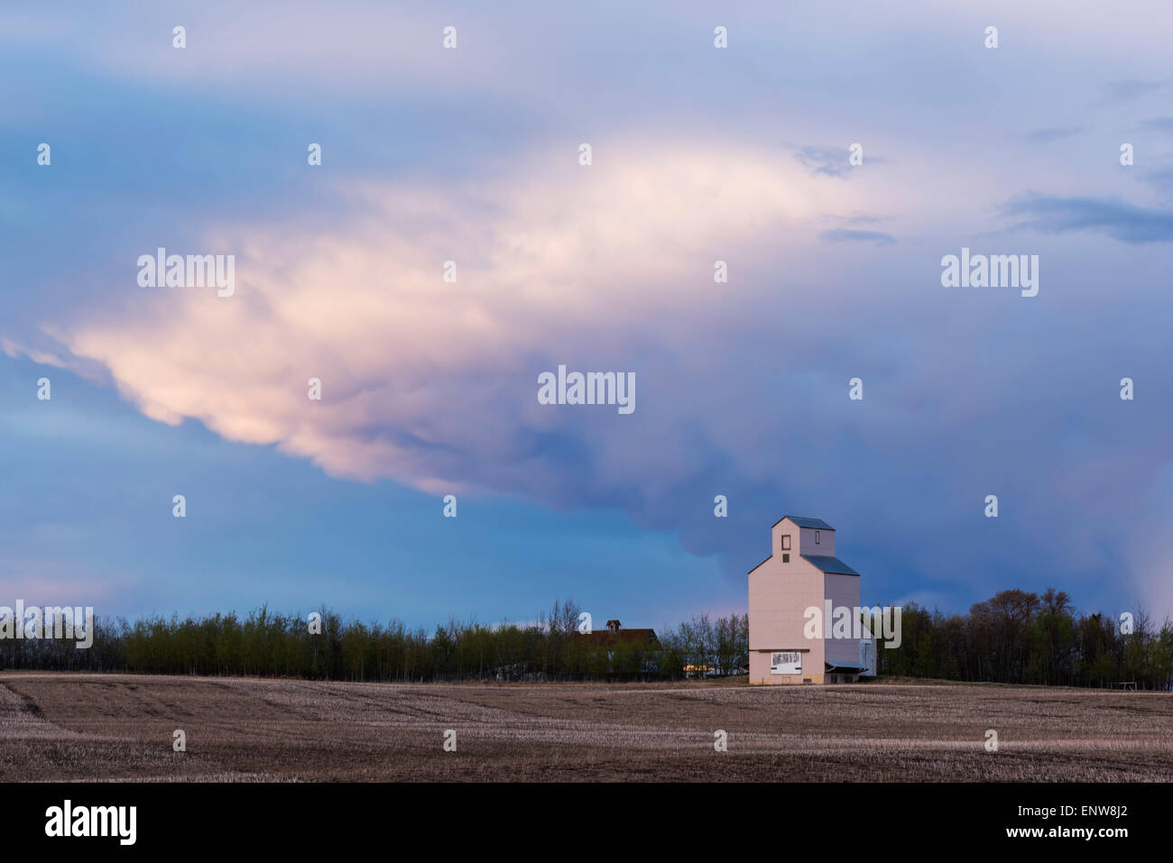 Grain elevator Stock Photo