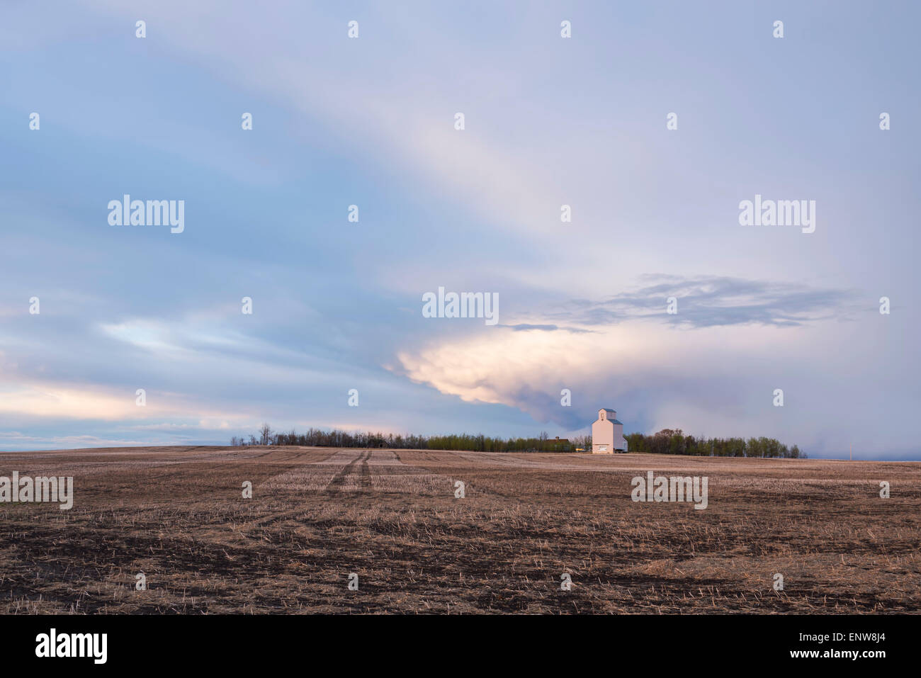 Grain elevator Stock Photo
