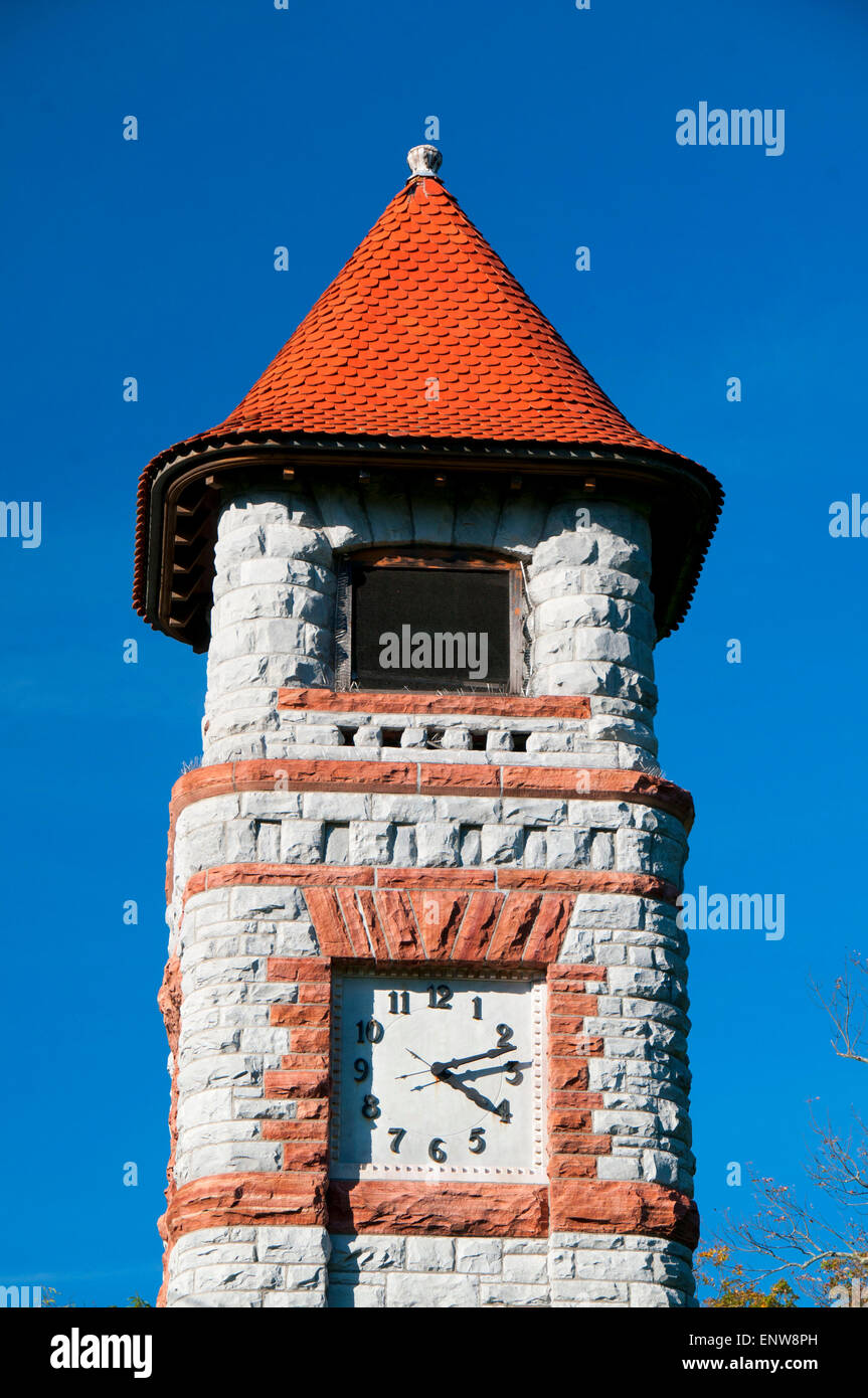 Clock tower, Sharon, Connecticut Stock Photo Alamy