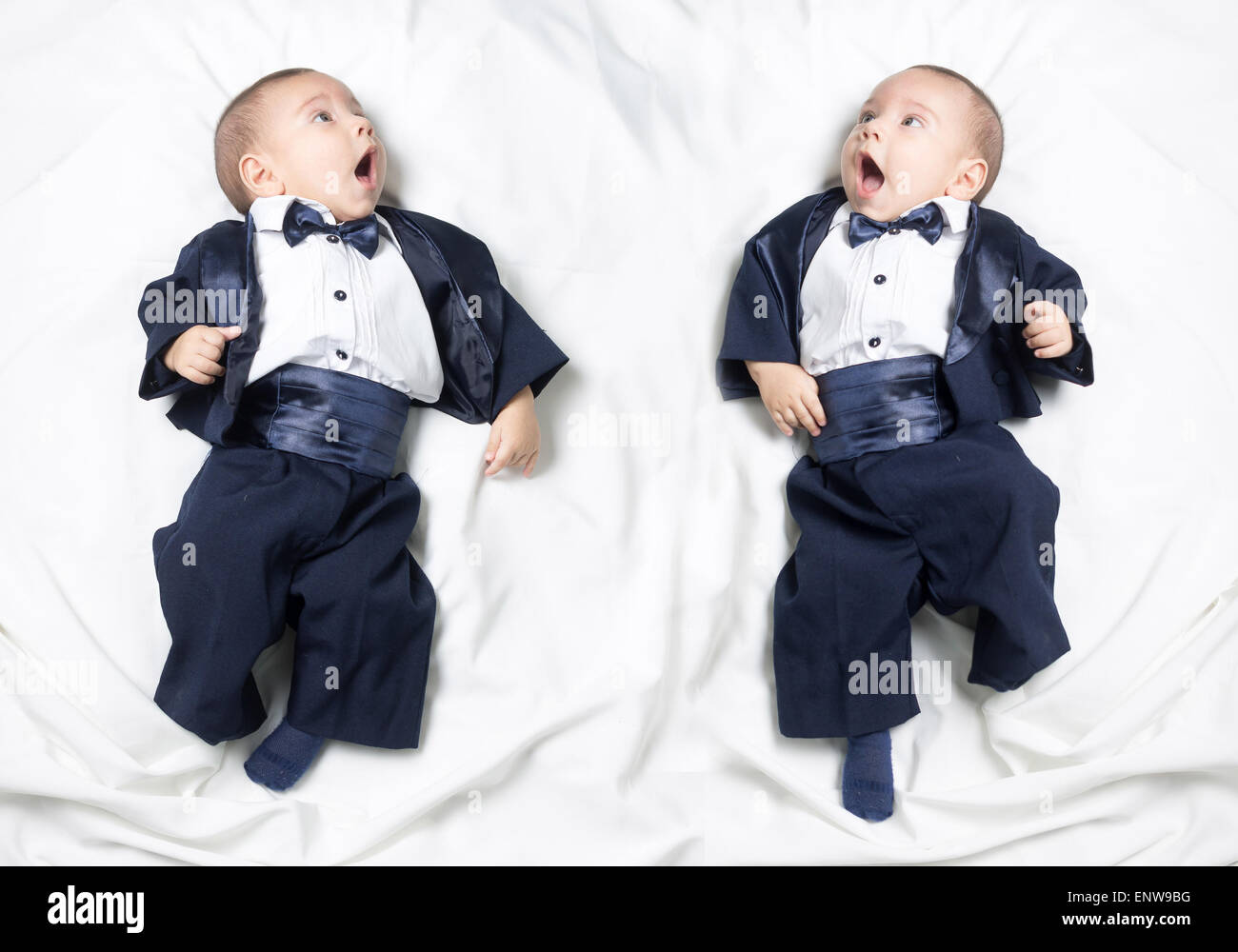 baby boy wearing suit