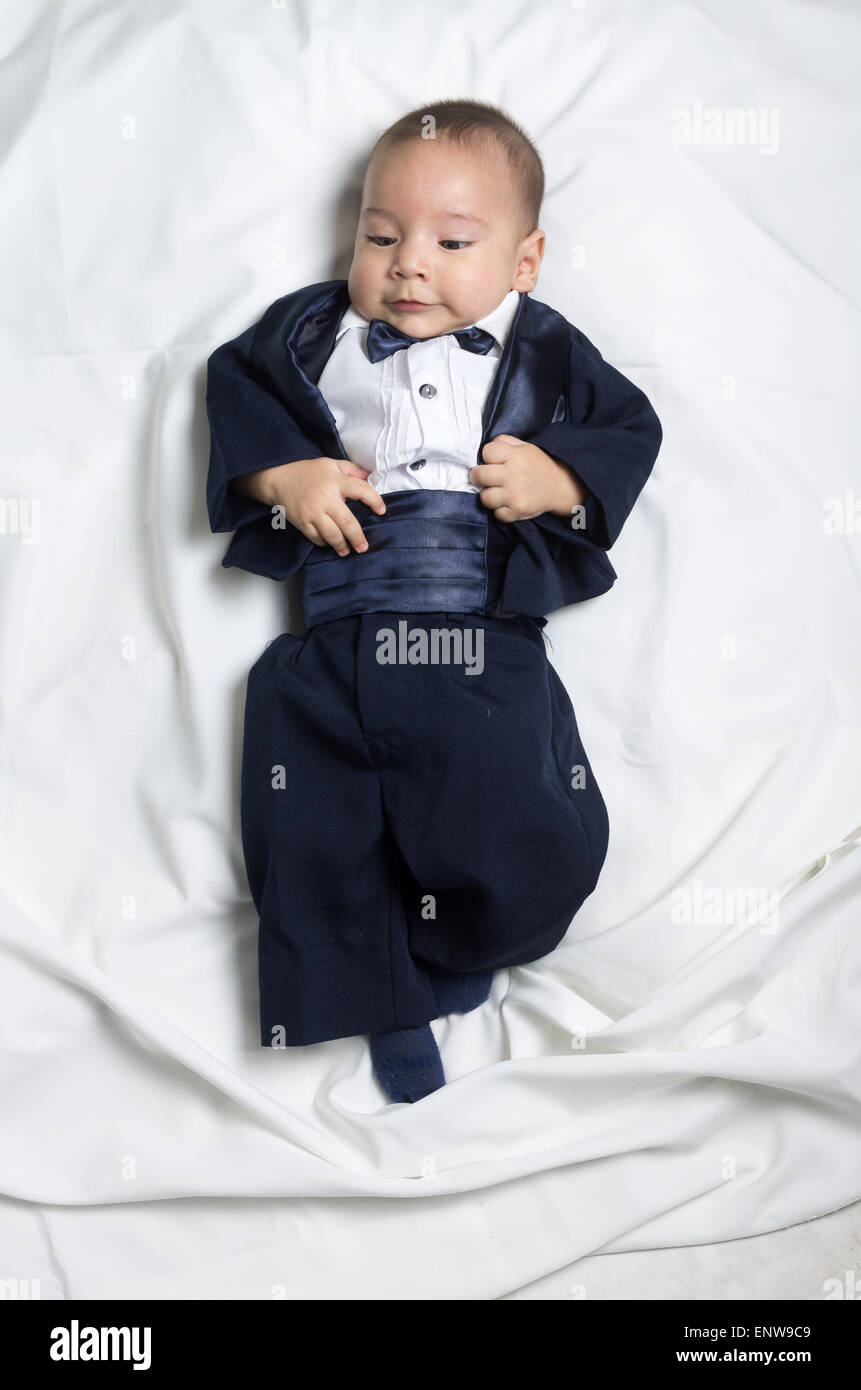 Baby suit and tie hi res stock photography and images Alamy