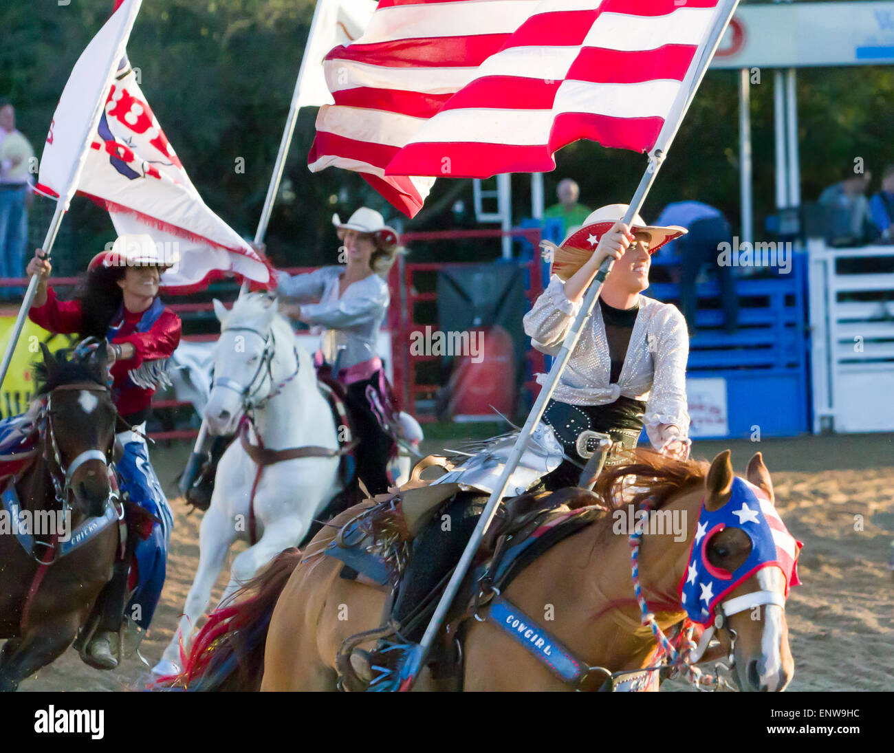 Flag riding hi-res stock photography and images - Alamy