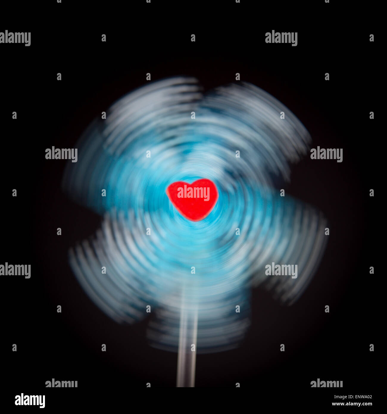 Colorful pinwheel photographed on a black background Stock Photo - Alamy