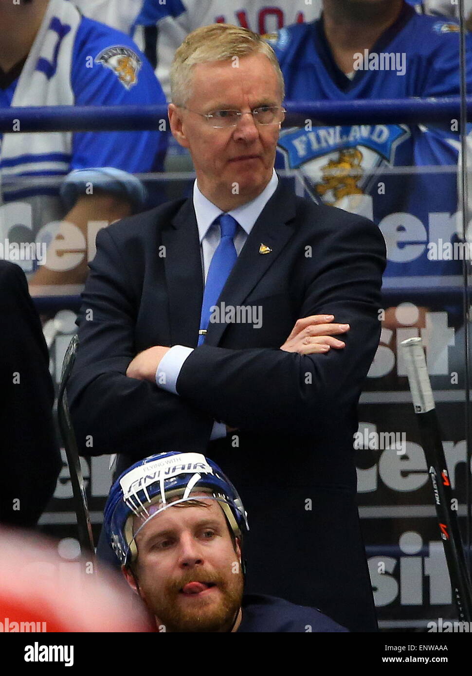 Ostrava, Czech Republic. 11th May, 2015. Kari Jalonen, head coach of Stock  Photo - Alamy