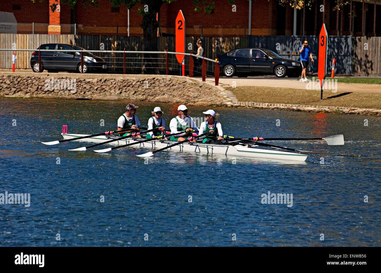 FISA 2014 World Rowing Masters Regatta Stock Photo Alamy