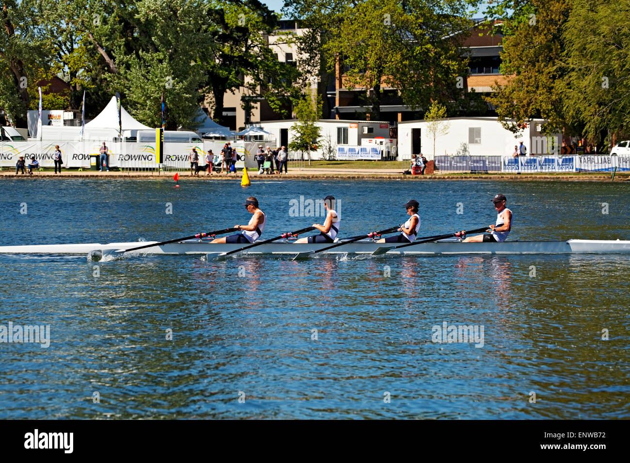 FISA 2014 World Rowing Masters Regatta Stock Photo Alamy