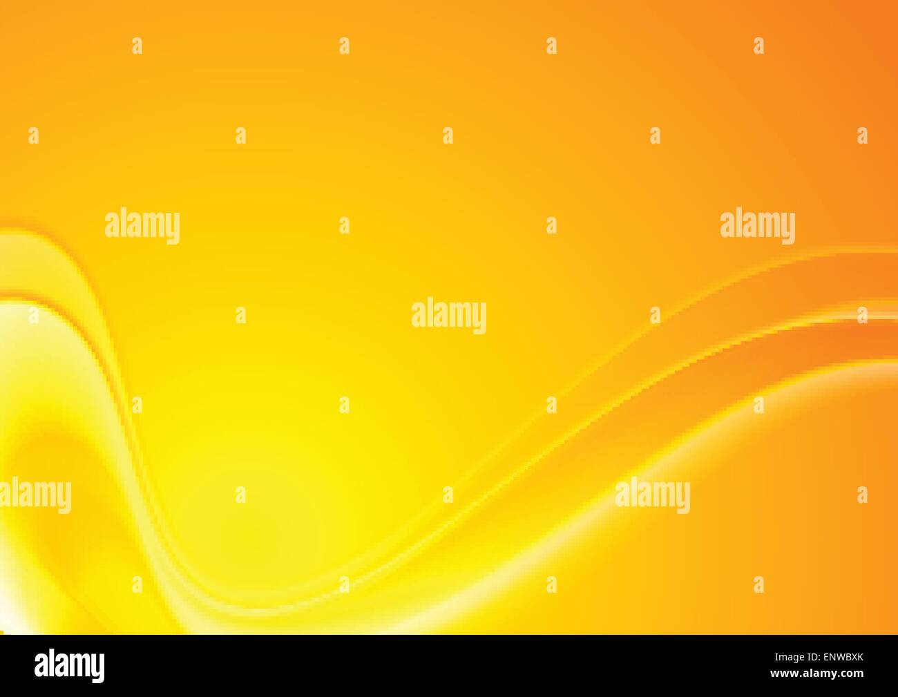 Abstract yellow orange wavy background. Vector design Stock Vector ...
