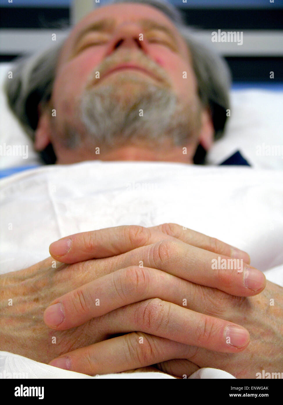 Patient is dying Stock Photo