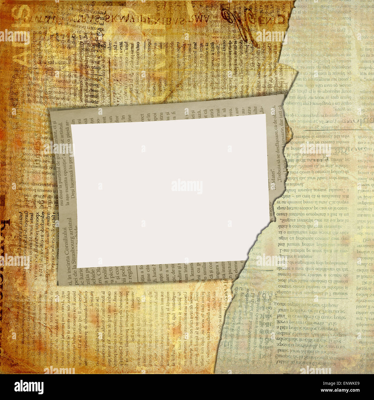 Blank Newspaper Sketch Hi Res Stock Photography And Images Alamy