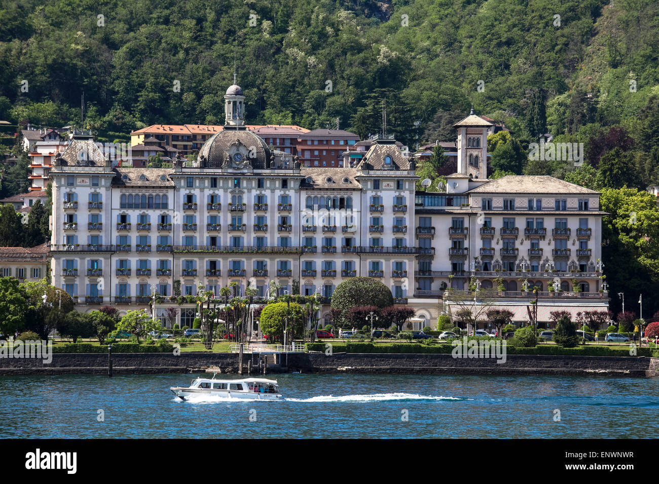 Hotel Les Iles De Borromees (The Borromeo Islands) in Stresa Stock Photo