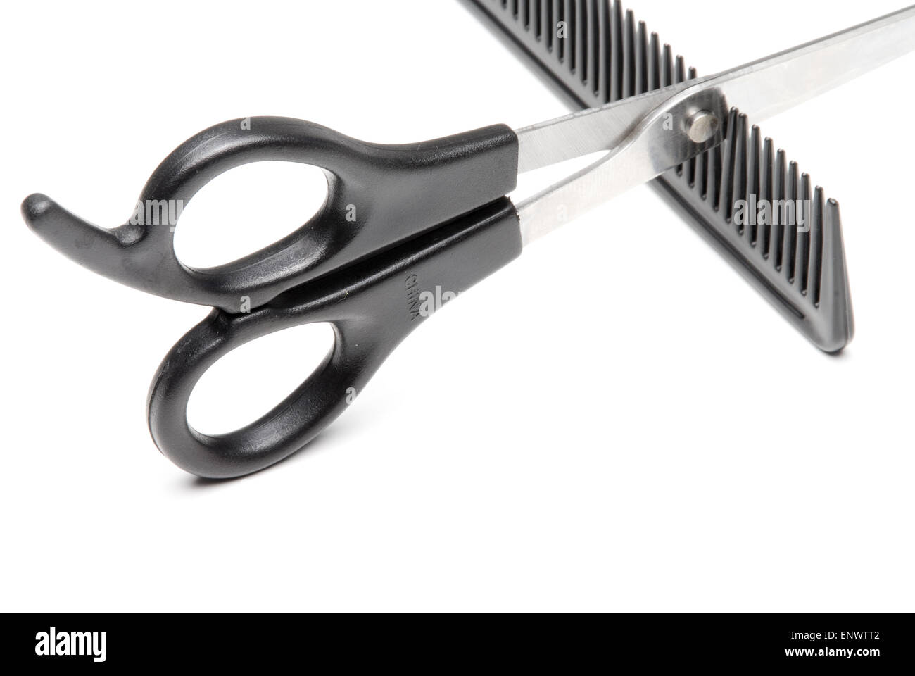 Hair Cutting Supplies Stock Photo Alamy
