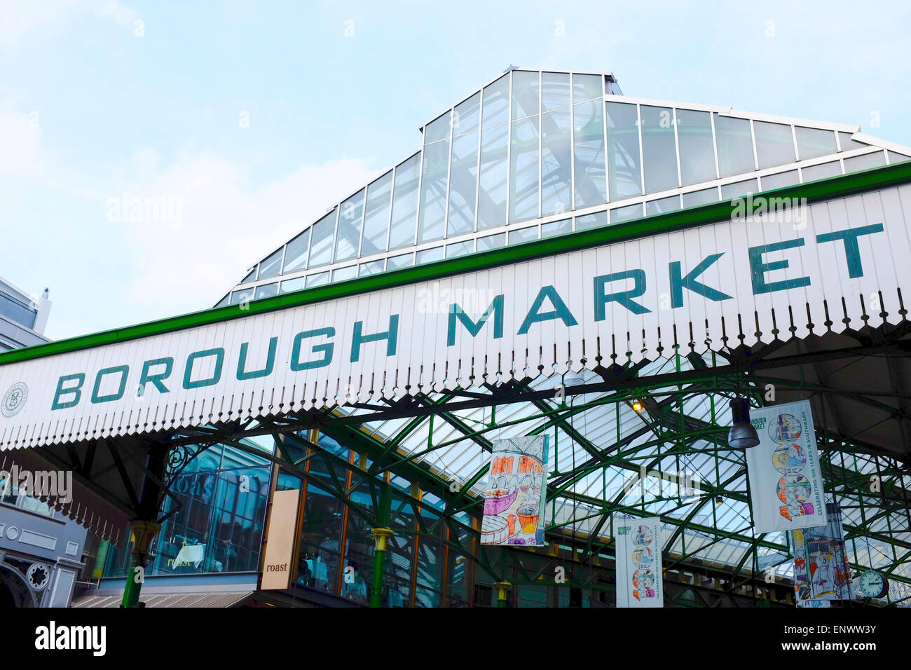 Borough Market,  London Stock Photo