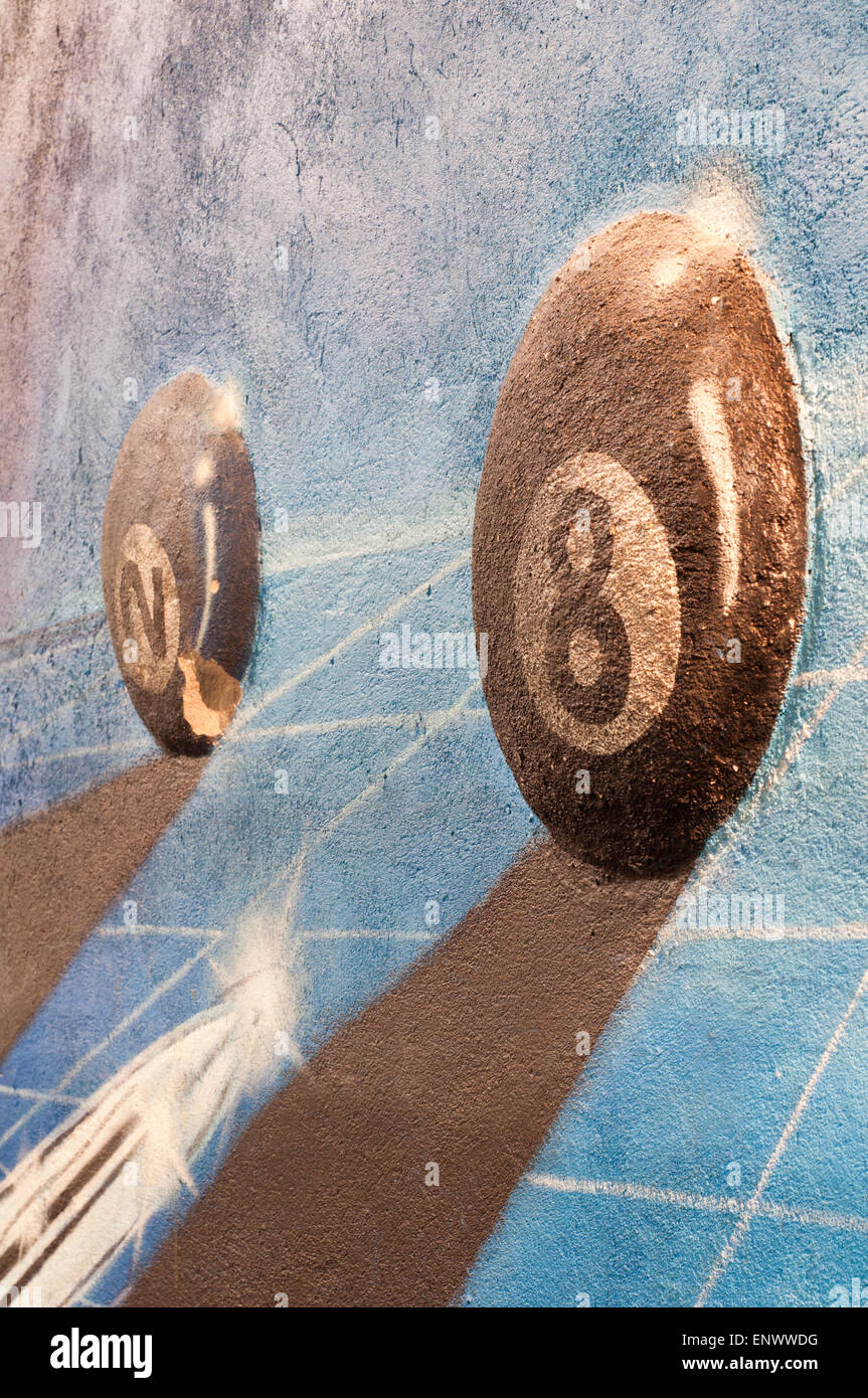 Billiard balls illustration Stock Photo Alamy