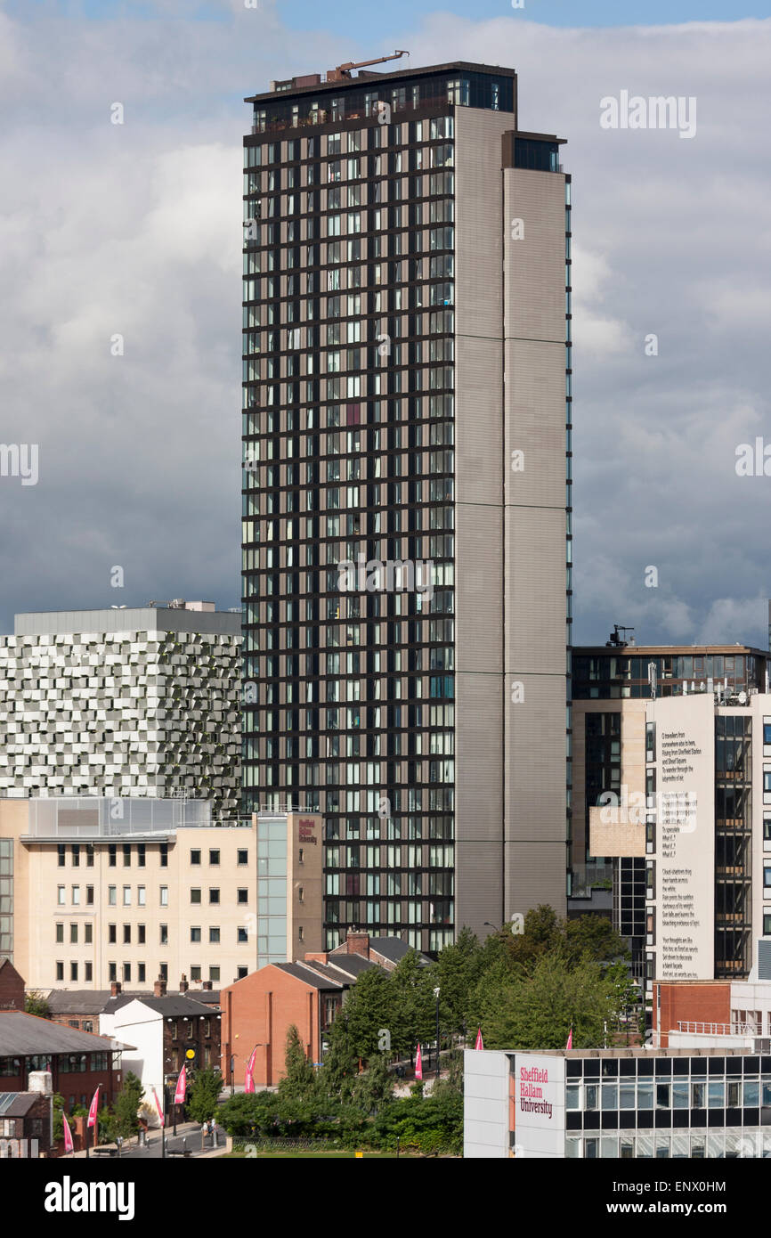 St Paul's Tower, Sheffield city centre Stock Photo Alamy