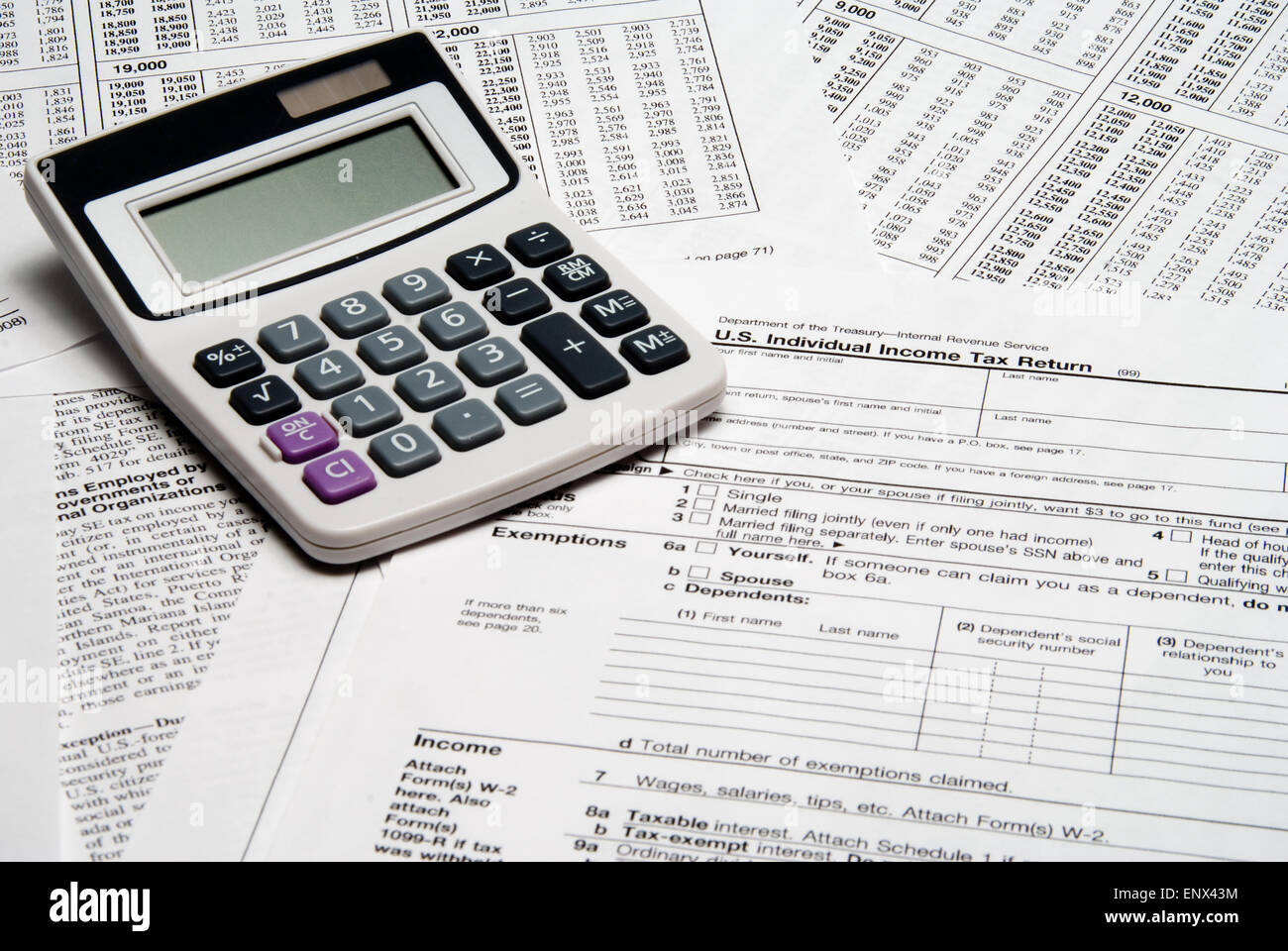 Income tax exemption hi-res stock photography and images - Alamy