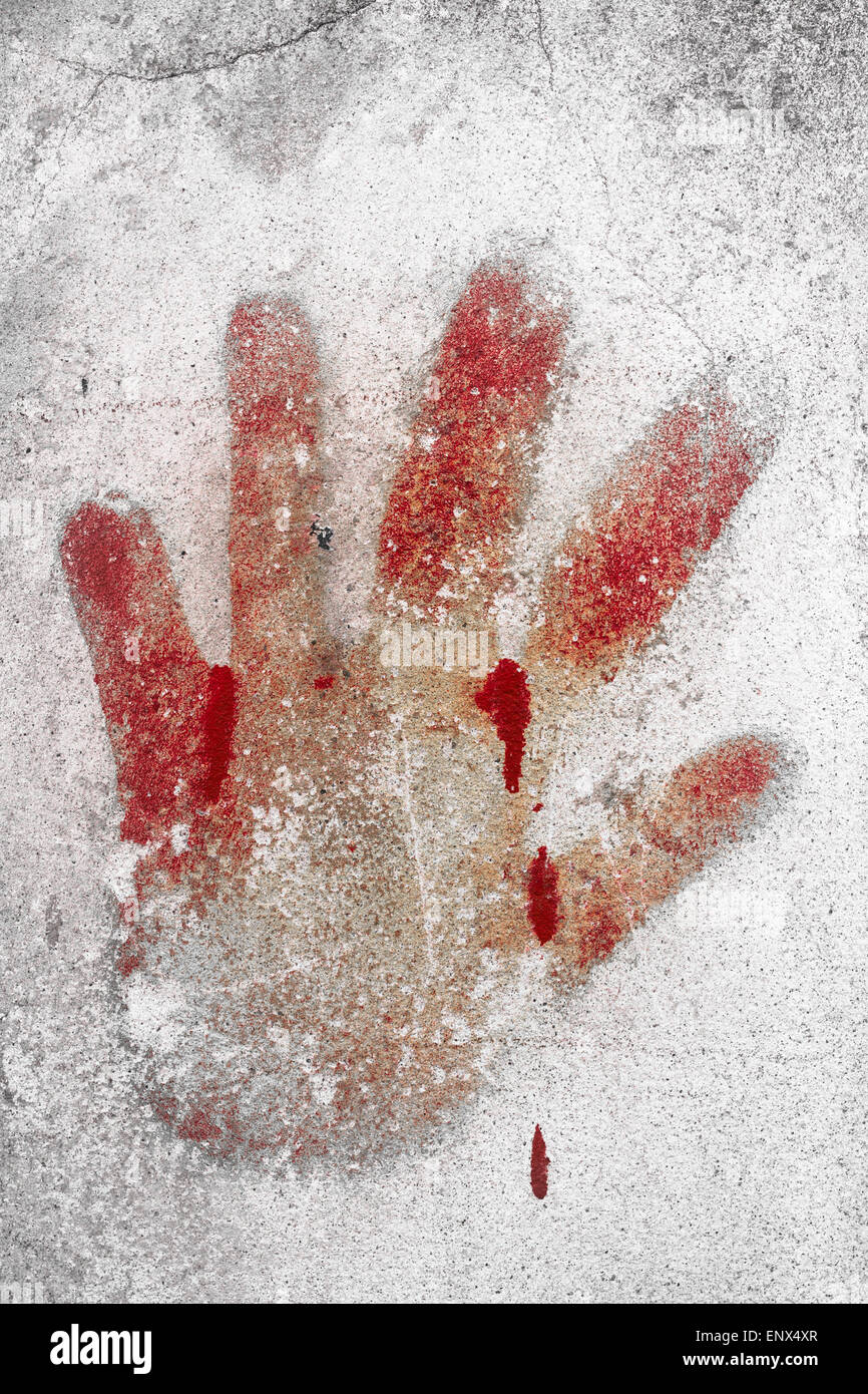 Bloody artwork hi-res stock photography and images - Alamy