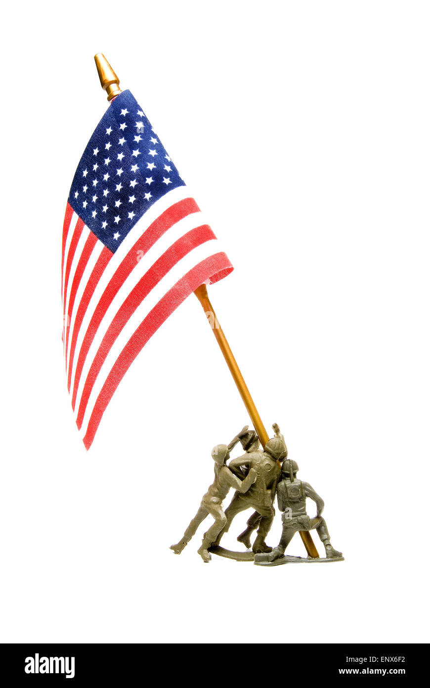 Iwo Jima Memorial Stock Photo