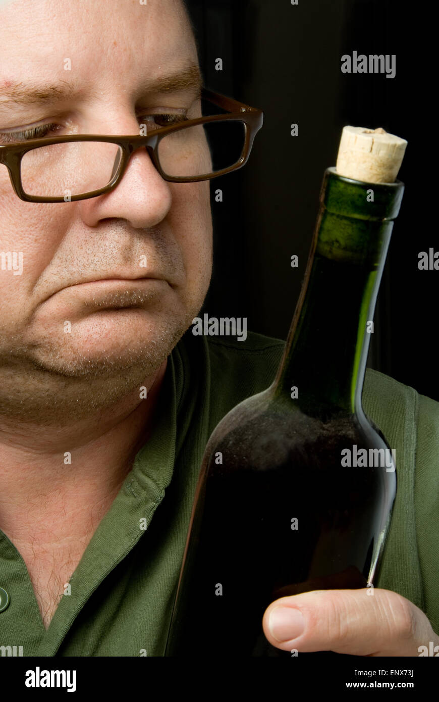 Wine Connoisseur Stock Photo