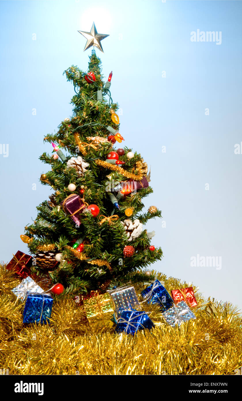 Happy birthday christmas tree hi-res stock photography and images - Alamy