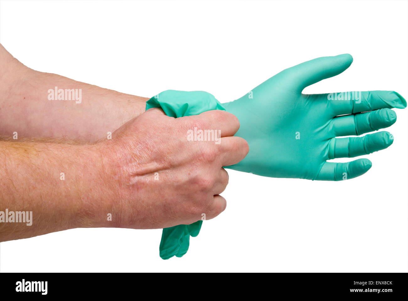 Latex Free Medical Gloves Stock Photo Alamy