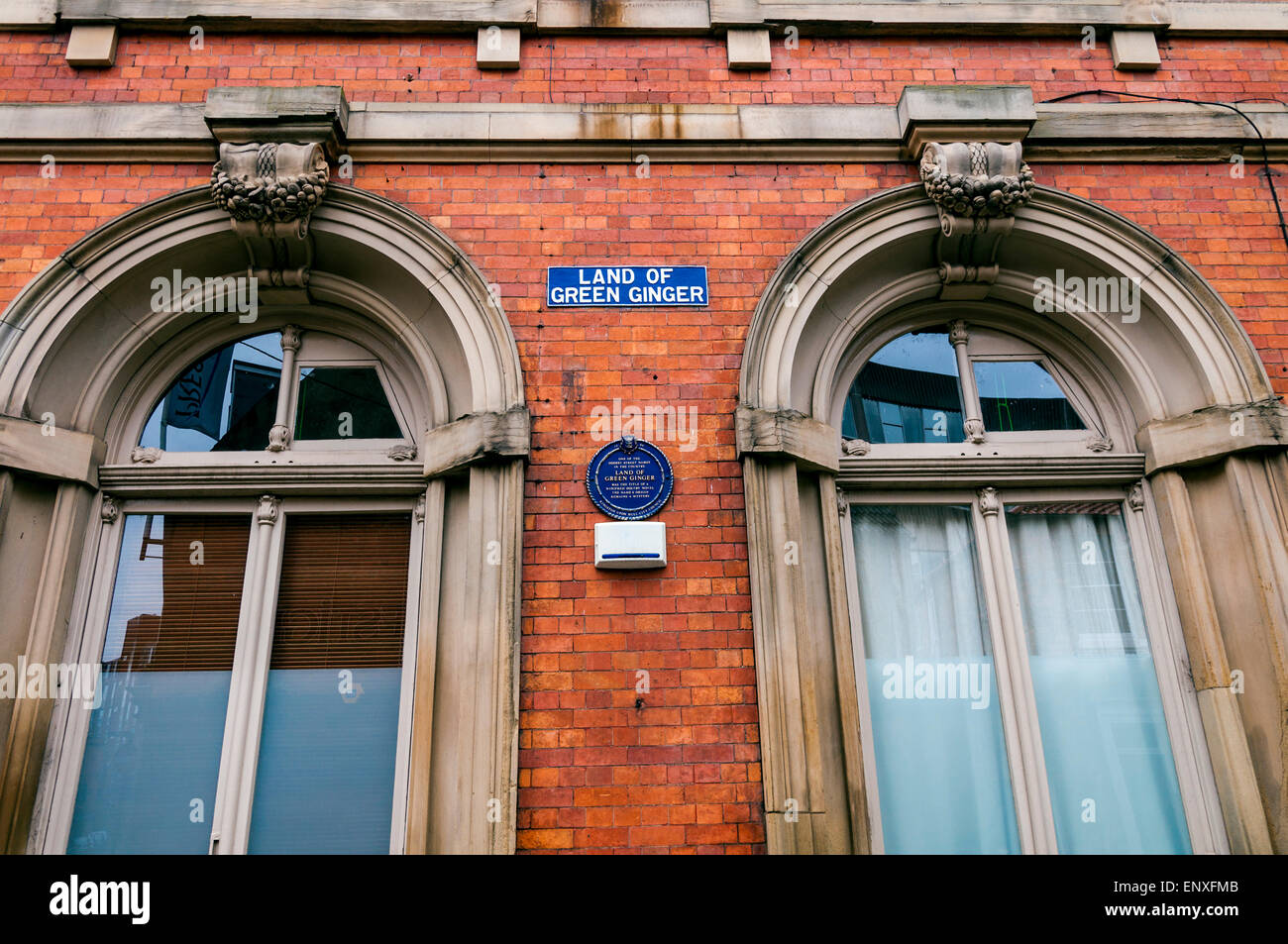 Land of Green Ginger street name in Kingston upon Hull East Yorkshire