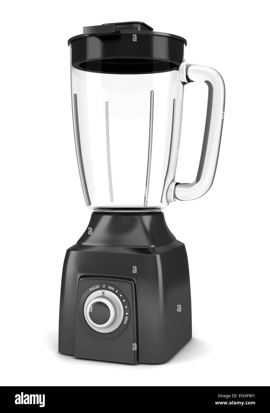 modern black blender isolated on white background Stock Photo Alamy