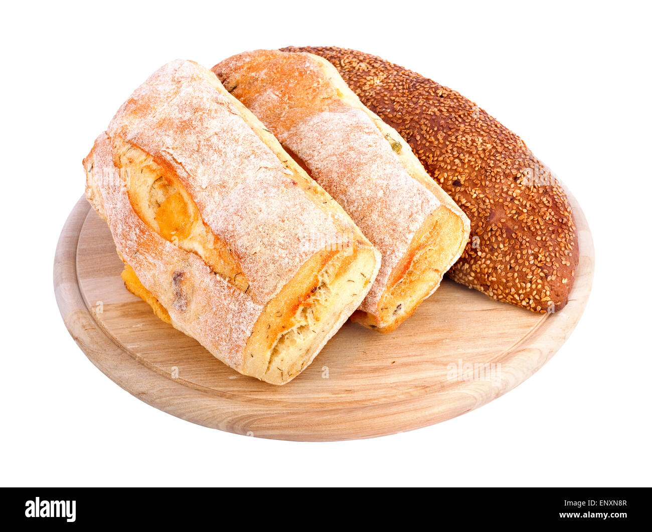Bread from rye and wheat flour of a rough grinding Stock Photo Alamy
