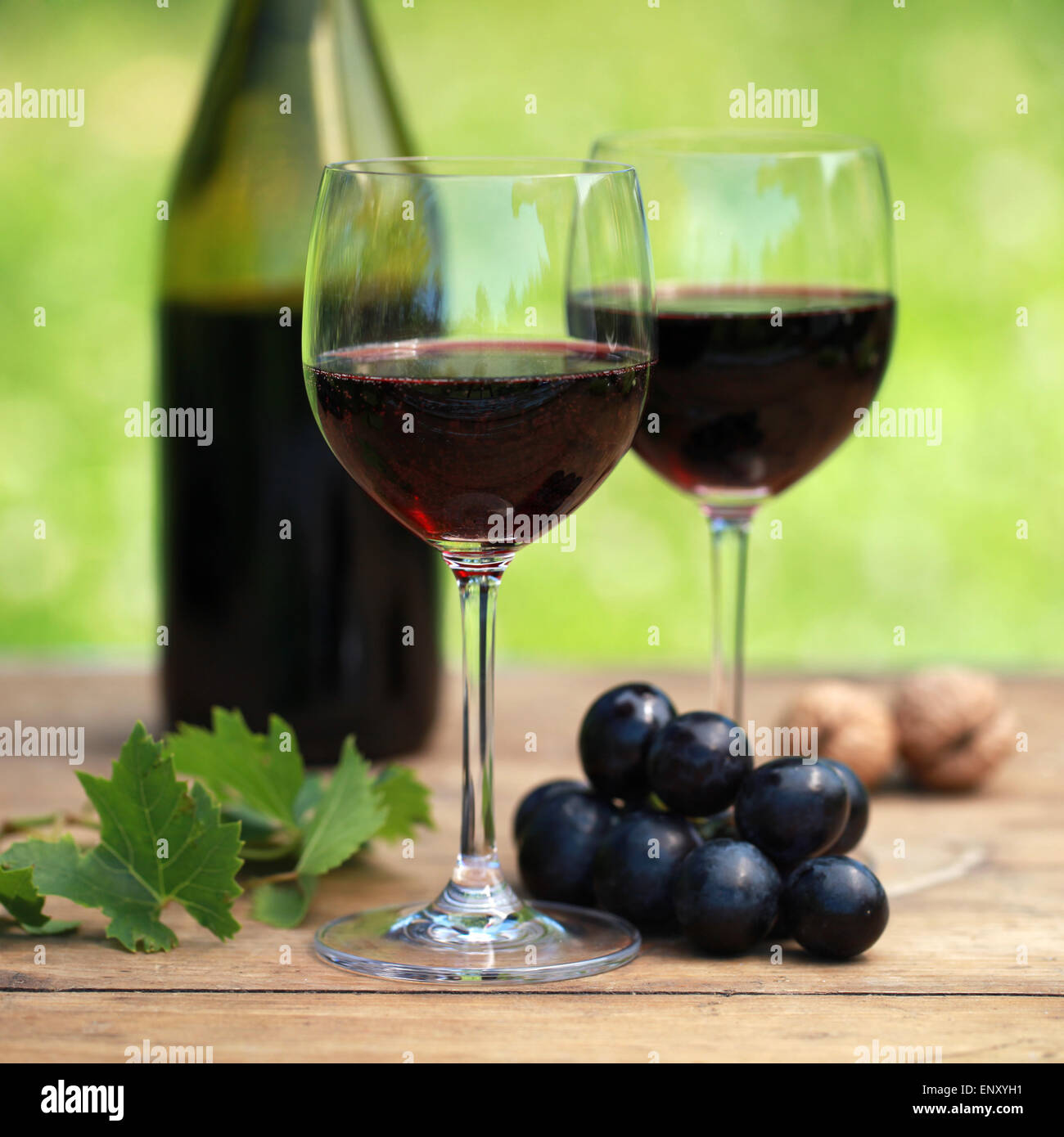Rotwein Stock Photo