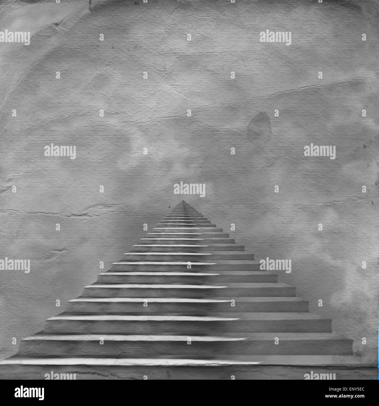 The stairway to heaven leading to God on the old paper Stock Photo - Alamy
