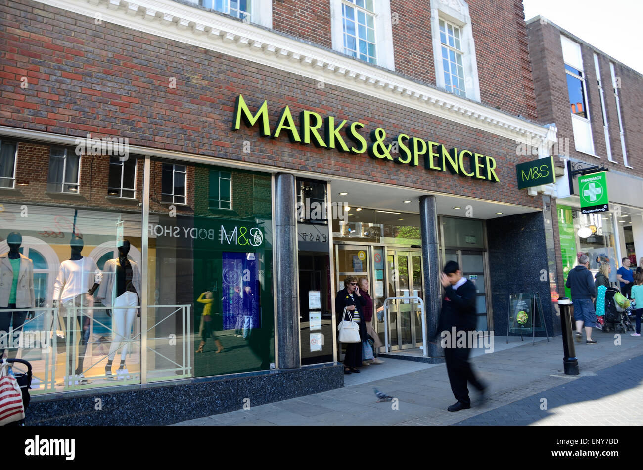 Marks & Spencer on Peascod Street, Windsor Stock Photo Alamy
