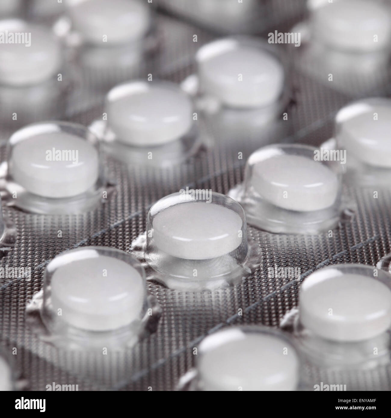 Tabletten im Blister Stock Photo - Alamy