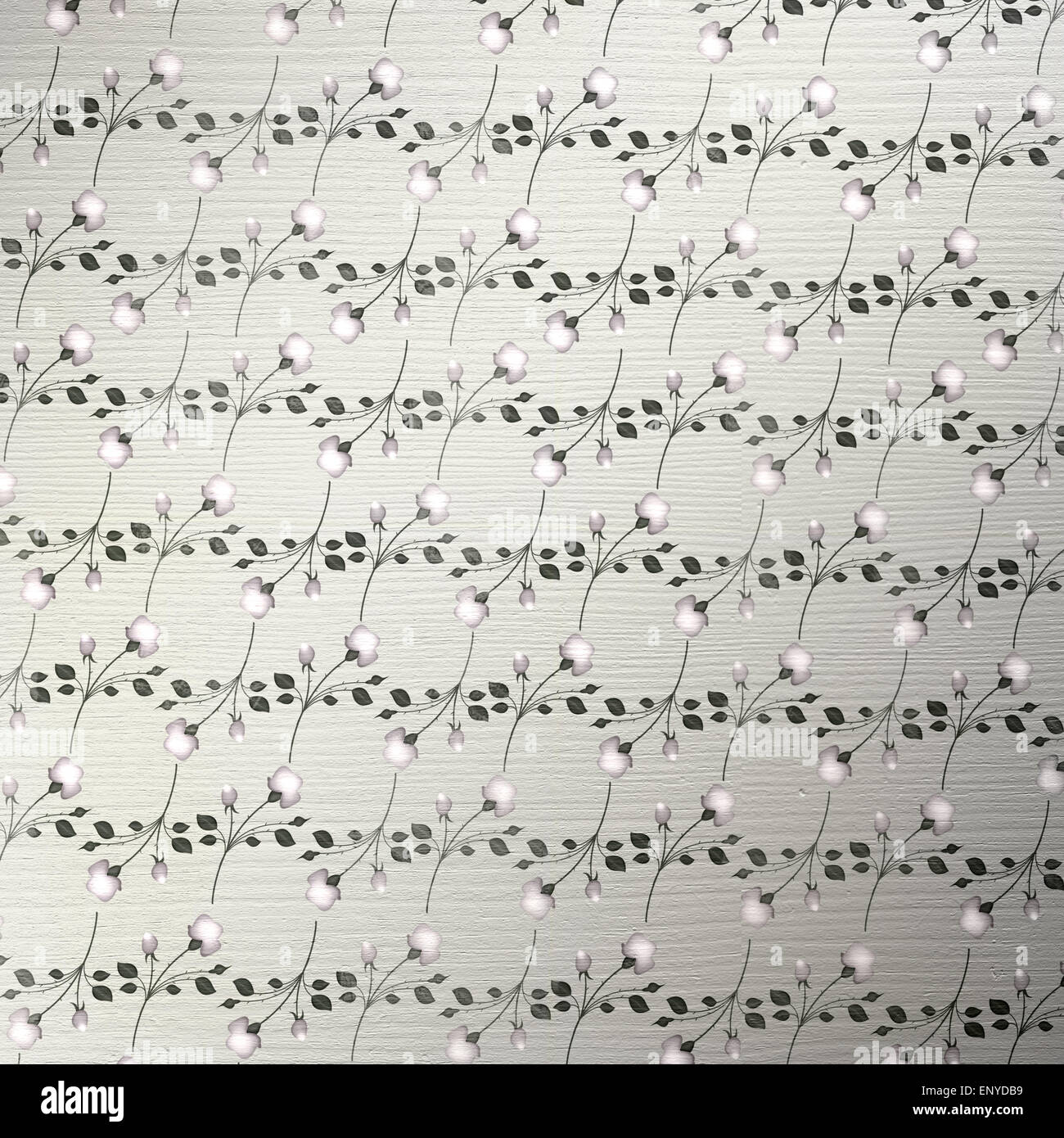 Grunge vintage background with flowers for design Stock Photo - Alamy