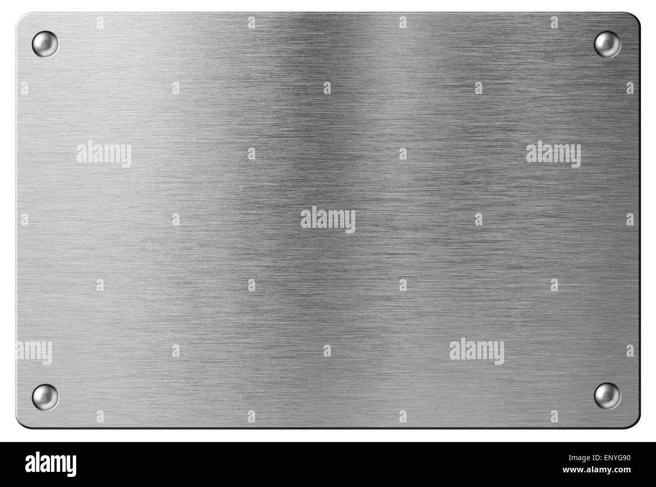 steel metal plate with rivets isolated Stock Photo Alamy