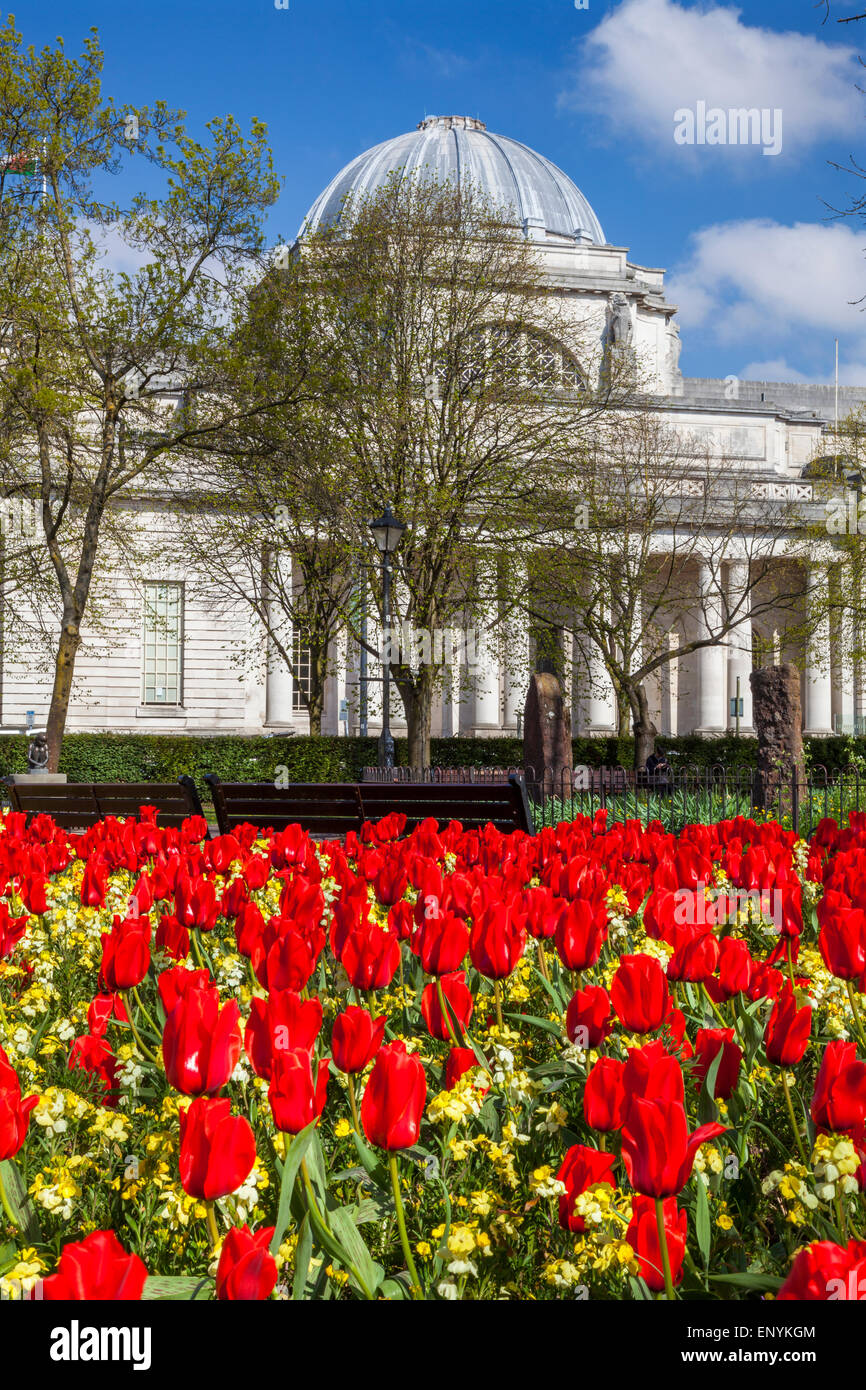 National Museum of Wales, Cathays Park, Cardiff, Wales, UK Stock Photo