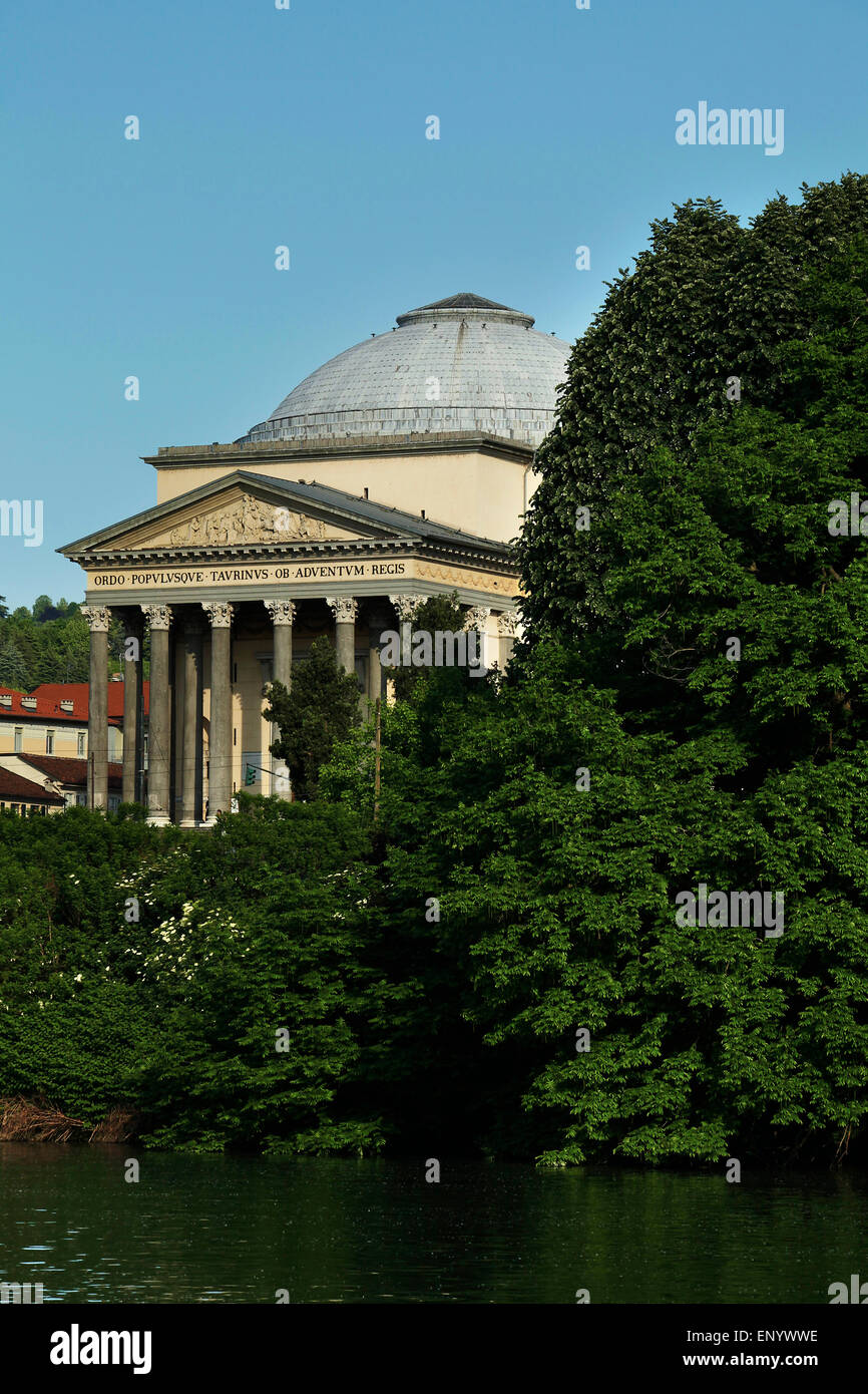 Gran Madre di Dio church Stock Photo