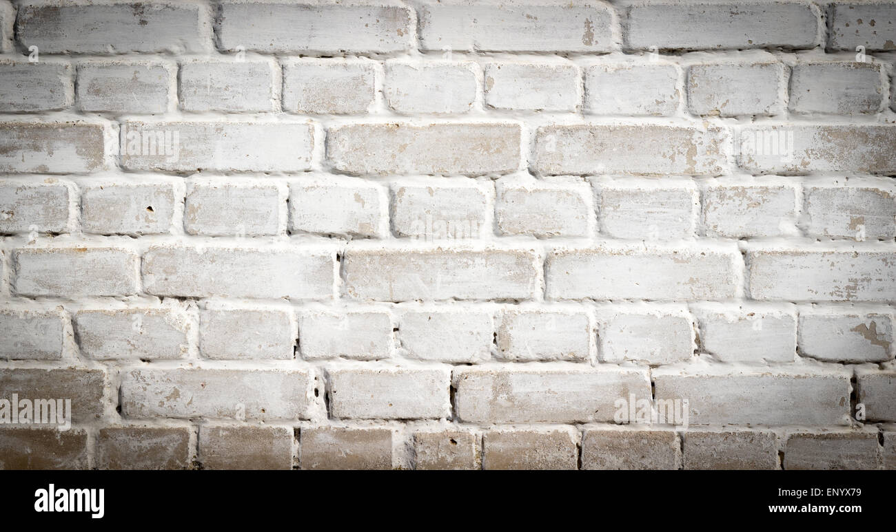 Background texture of a old white brick wall Stock Photo - Alamy