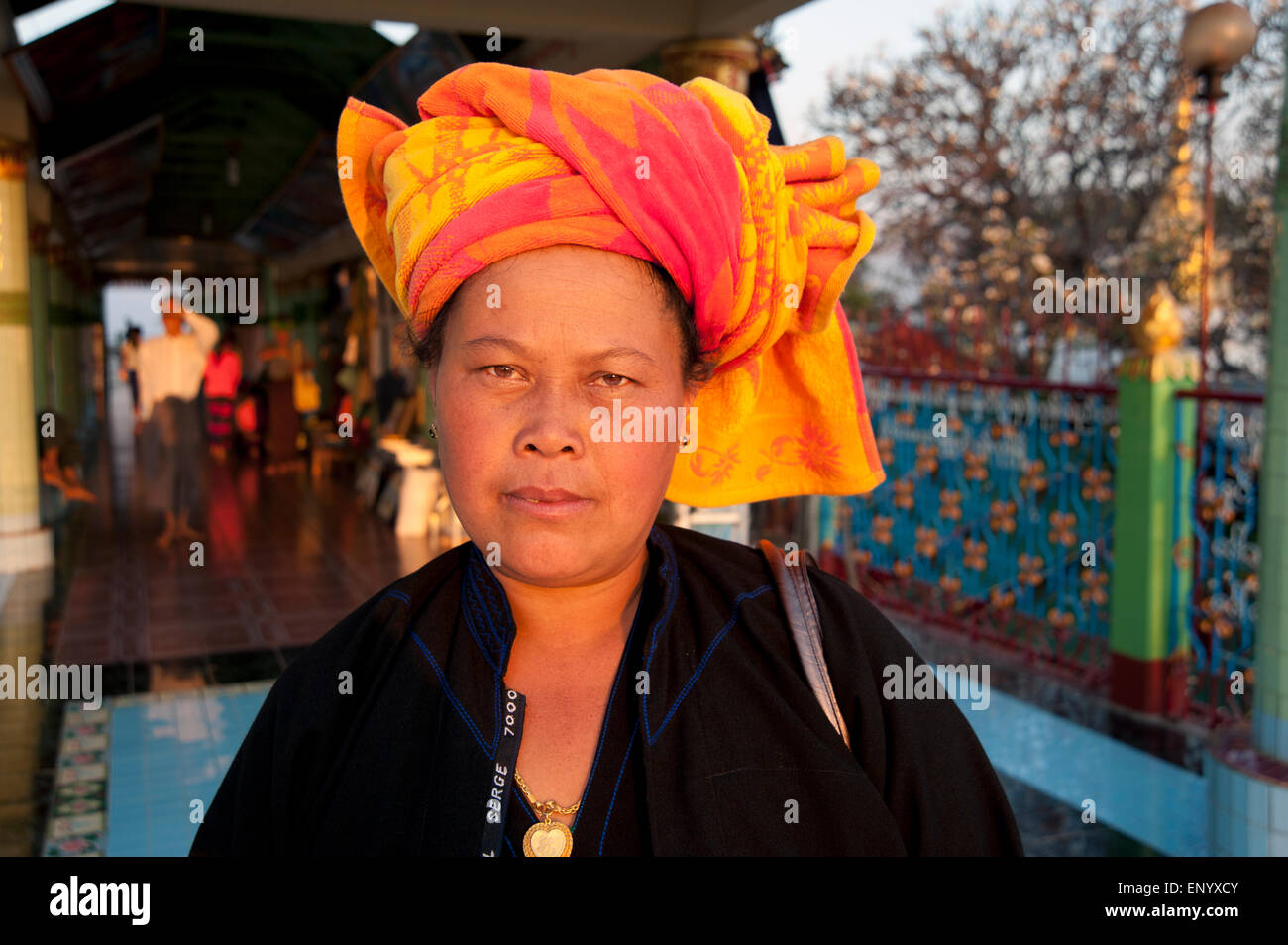 Burmese Hill Tribe Woman Kachin High Resolution Stock Photography and ...
