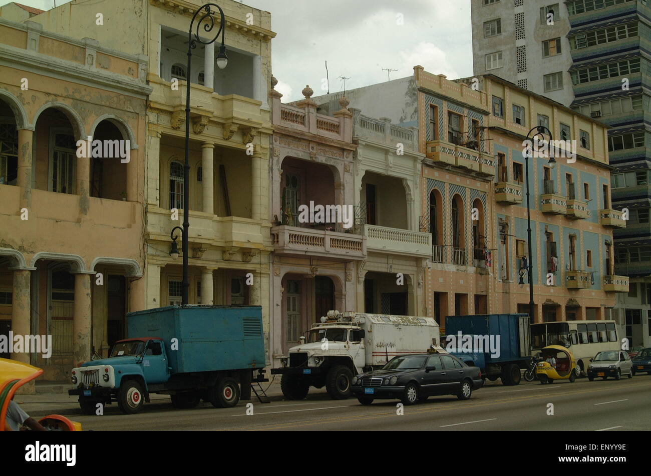 Street scenes in Havana, Cuba Stock Photo