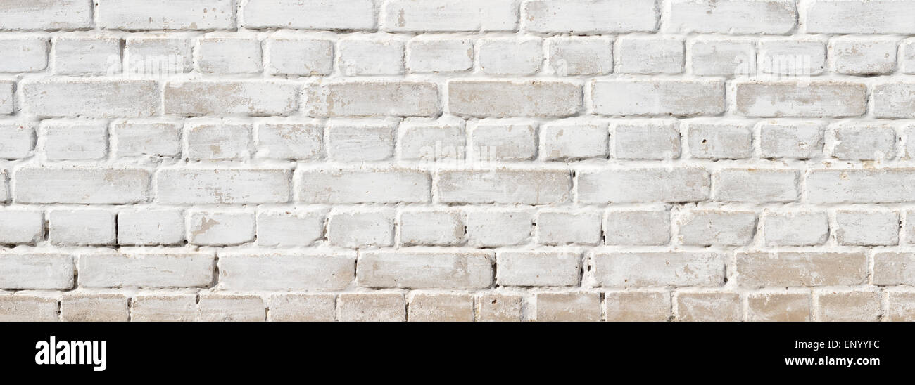 Background texture of a old white brick wall Stock Photo - Alamy