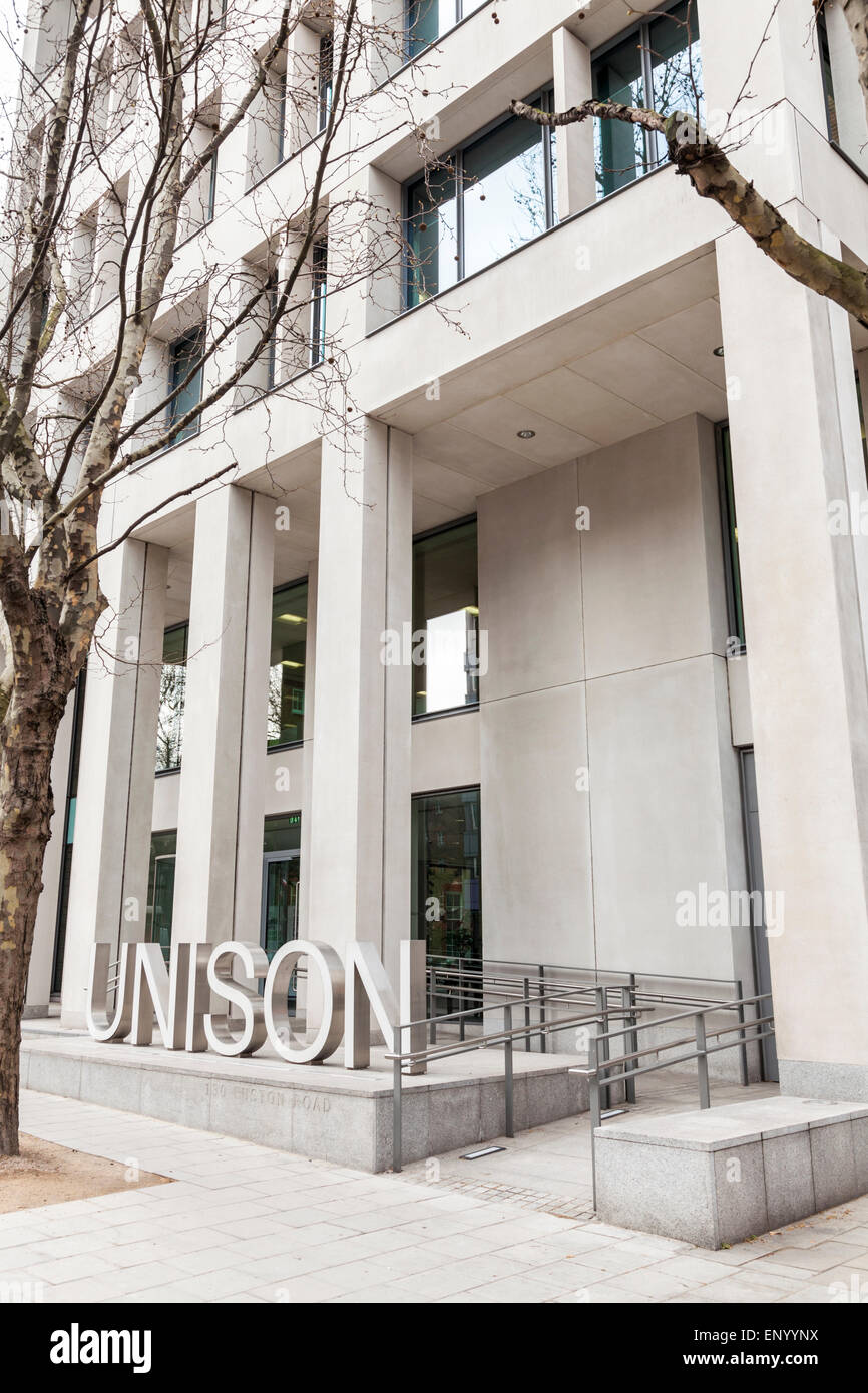 Unison offices and headquarters, London, England, UK Stock Photo