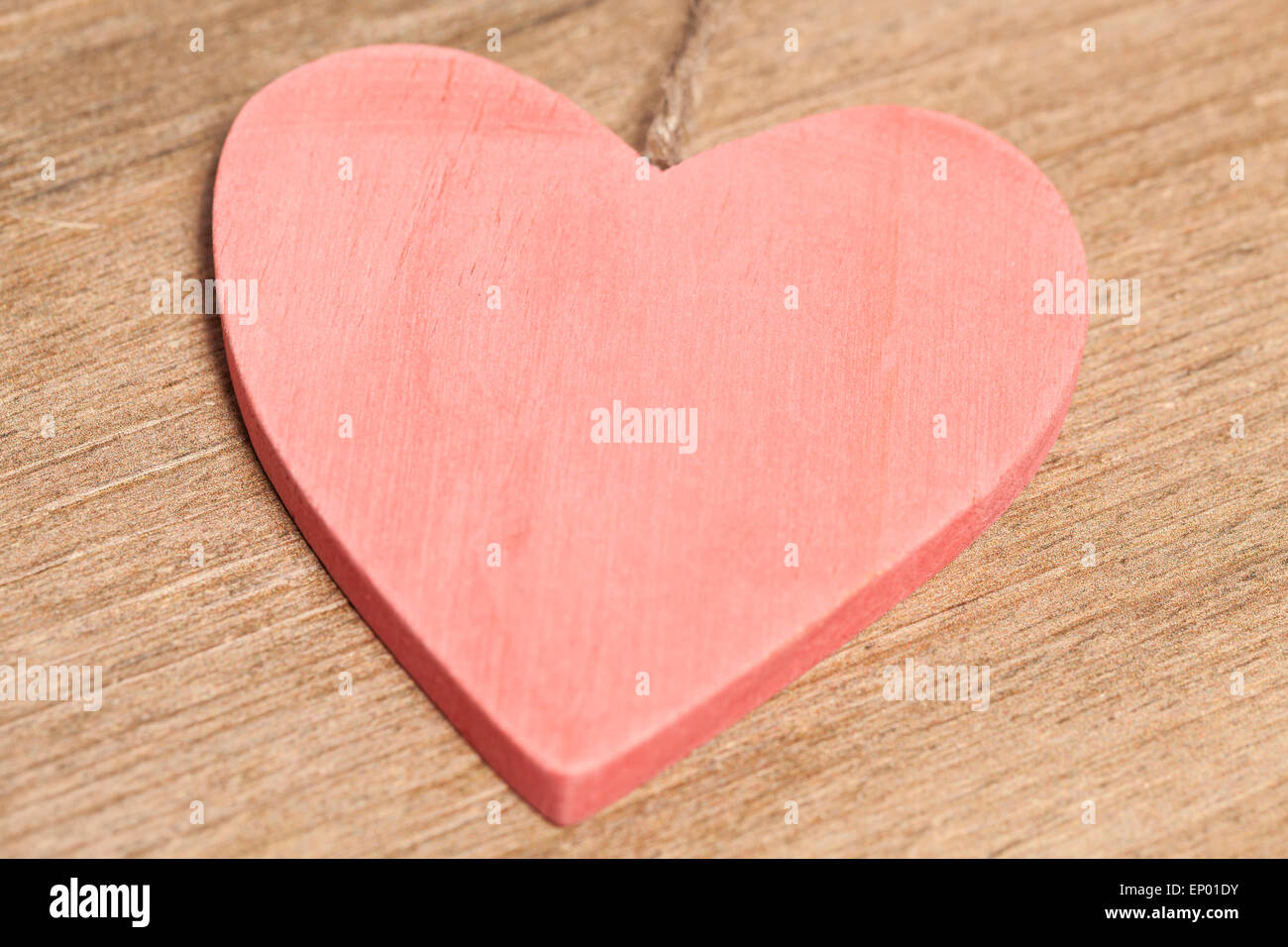 Heart made of wood Stock Photo Alamy