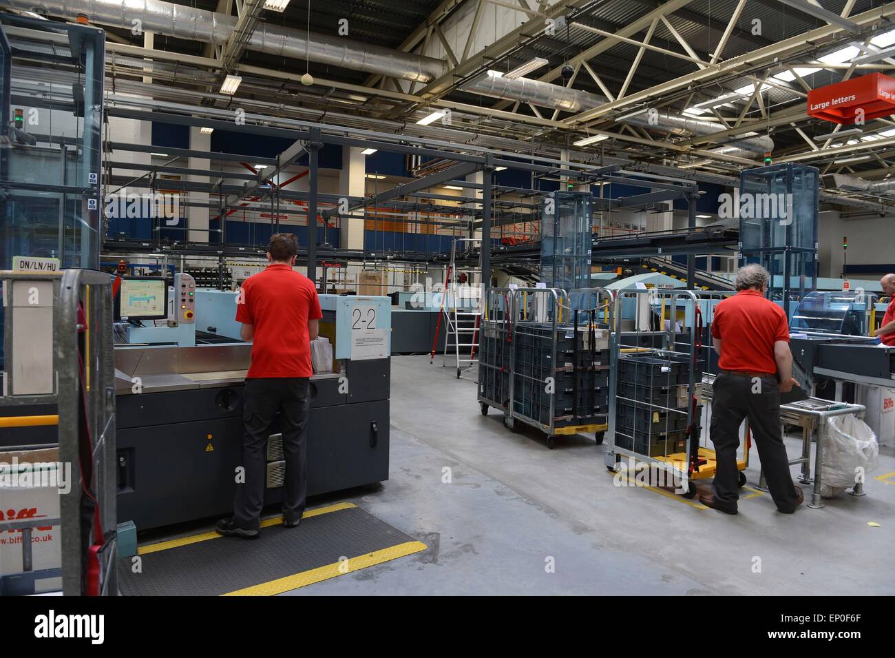 Royal Mail Sorting Office in Sheffield South Yorkshire Stock Photo Alamy
