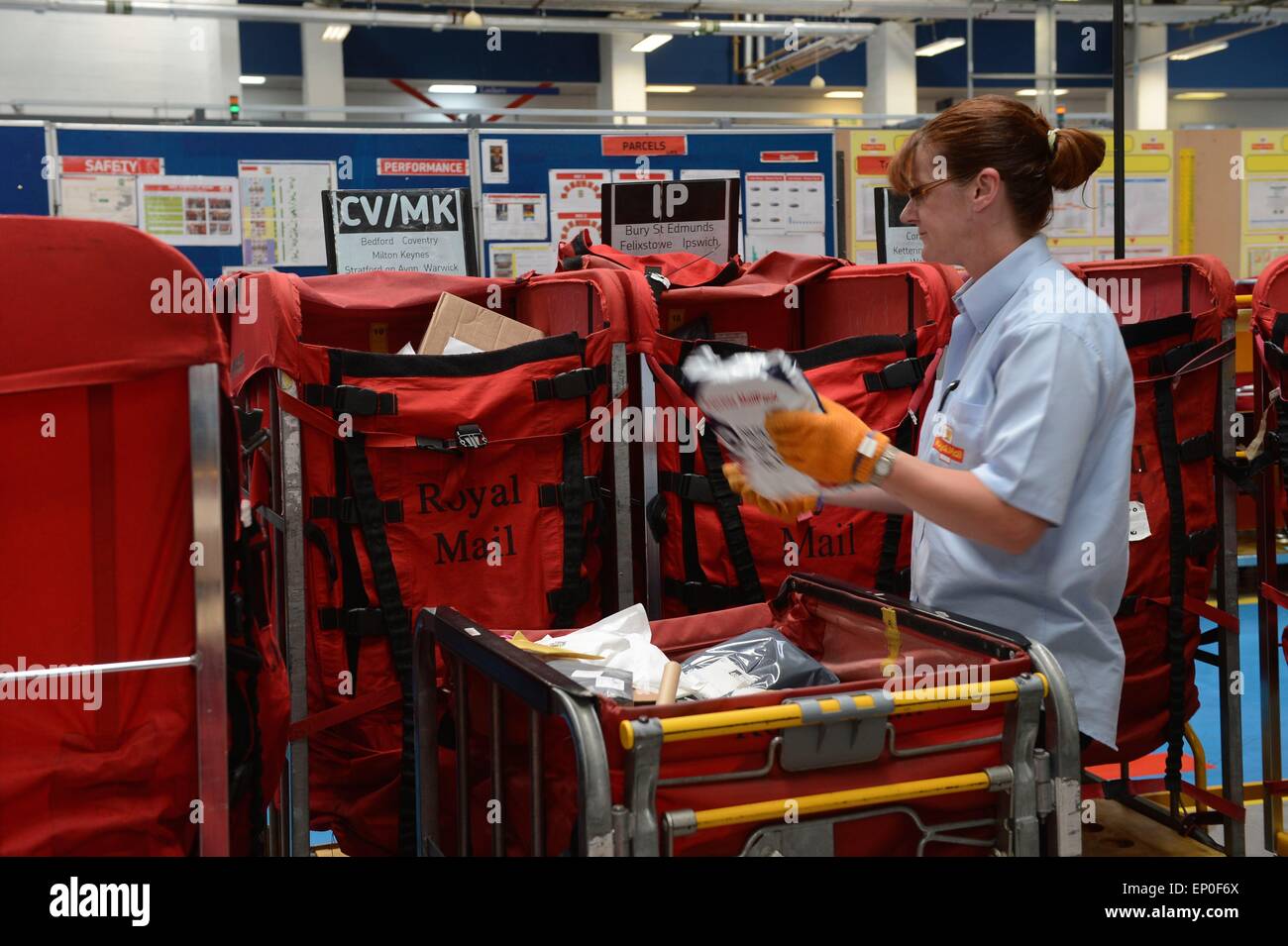 Royal Mail Sorting Office in Sheffield South Yorkshire Stock Photo Alamy