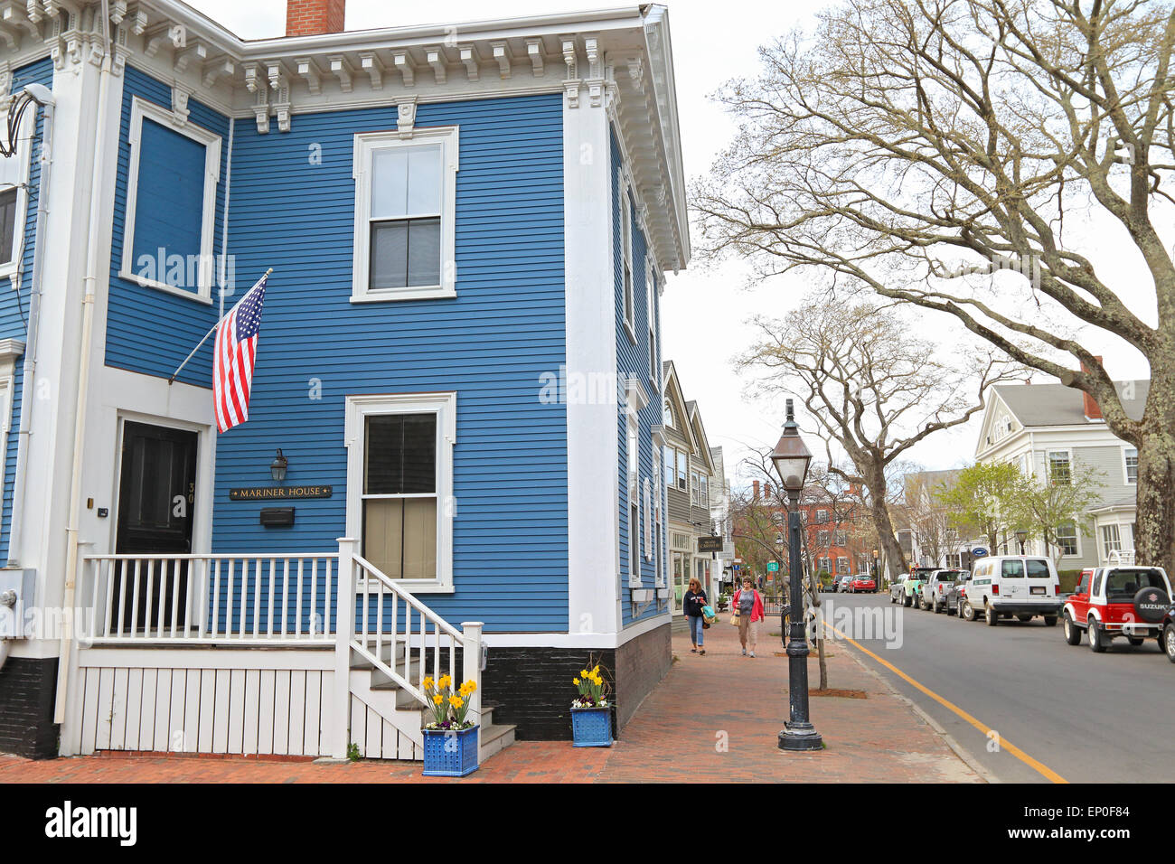 Nantucket Massachusetts on Nantucket Island. Mariner house. Built 1846