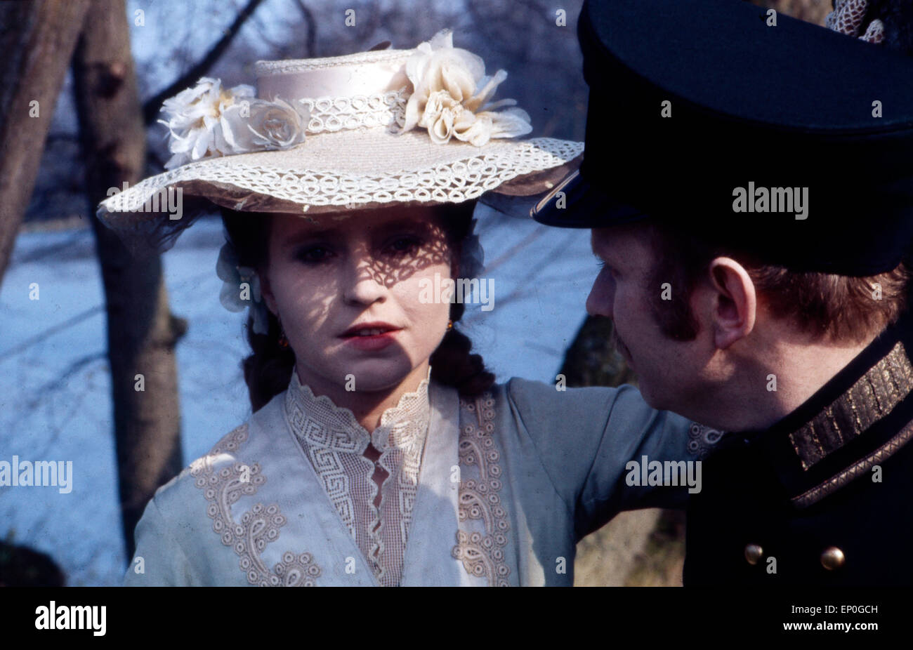 Fontane Effi Briest, Deutschland 1974, Regie: Rainer Werner Fassbinder, Darsteller: Hanna Schygulla, Ulli Lommel Stock Photo