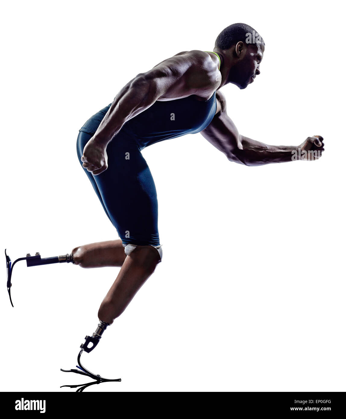 Olympic Sprinters Body