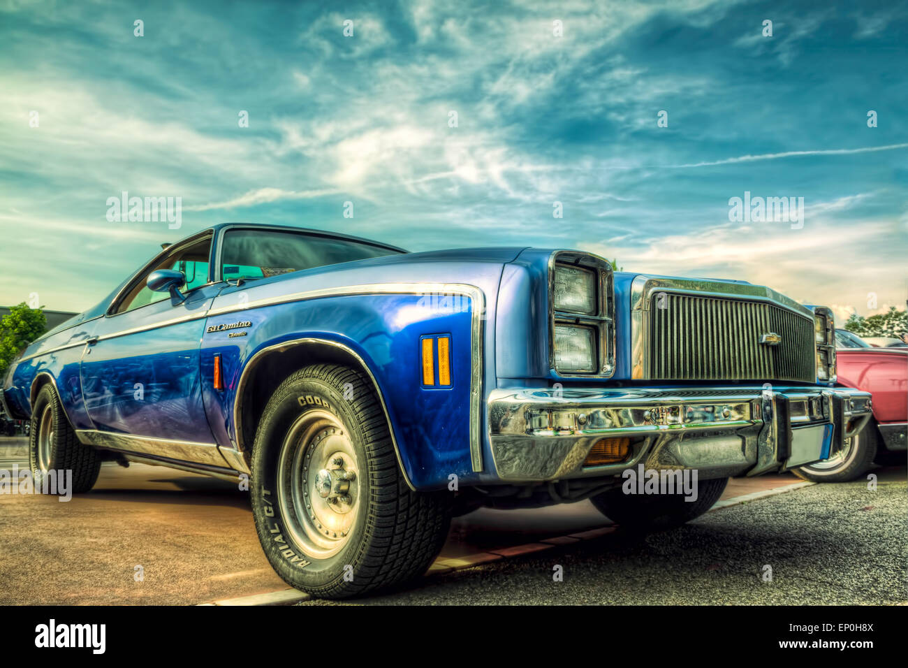Chevrolet El Camino, wonderful american vintage car Stock Photo
