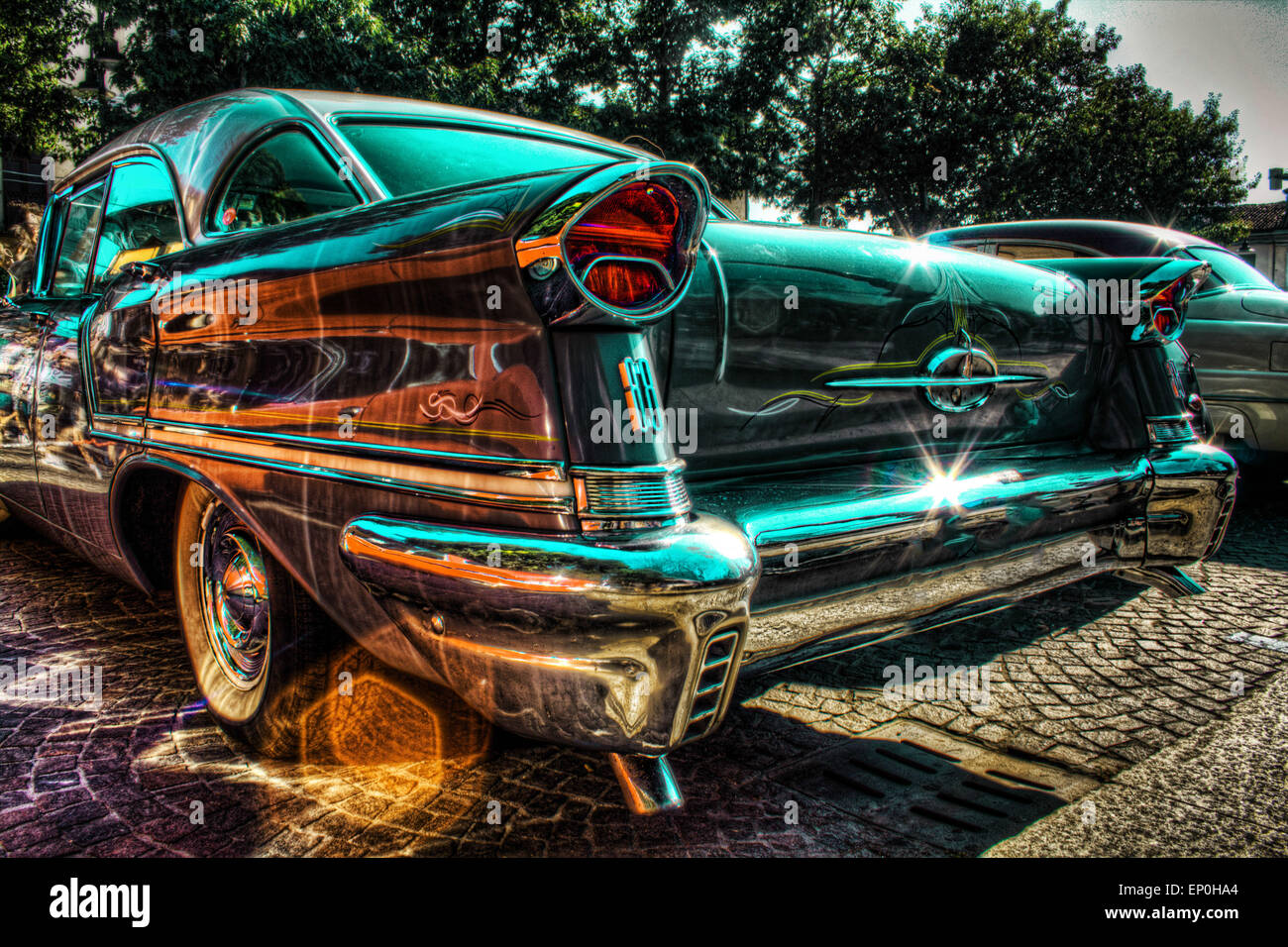 American Vintage car Stock Photo - Alamy