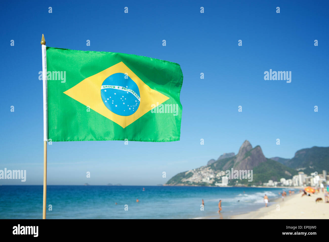 Petit Fanion AC Rio De Janeiro - Brésil - Objet De Collection